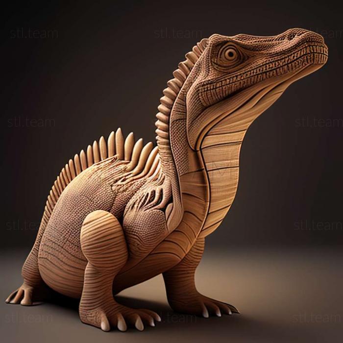 3D модель Наасхоибитозавр остроми (STL)